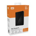 WD My Passport 6TB Portable Hard Drive USB 3.0 WDBR9S0060BBK-WESN Black ColorWaves
