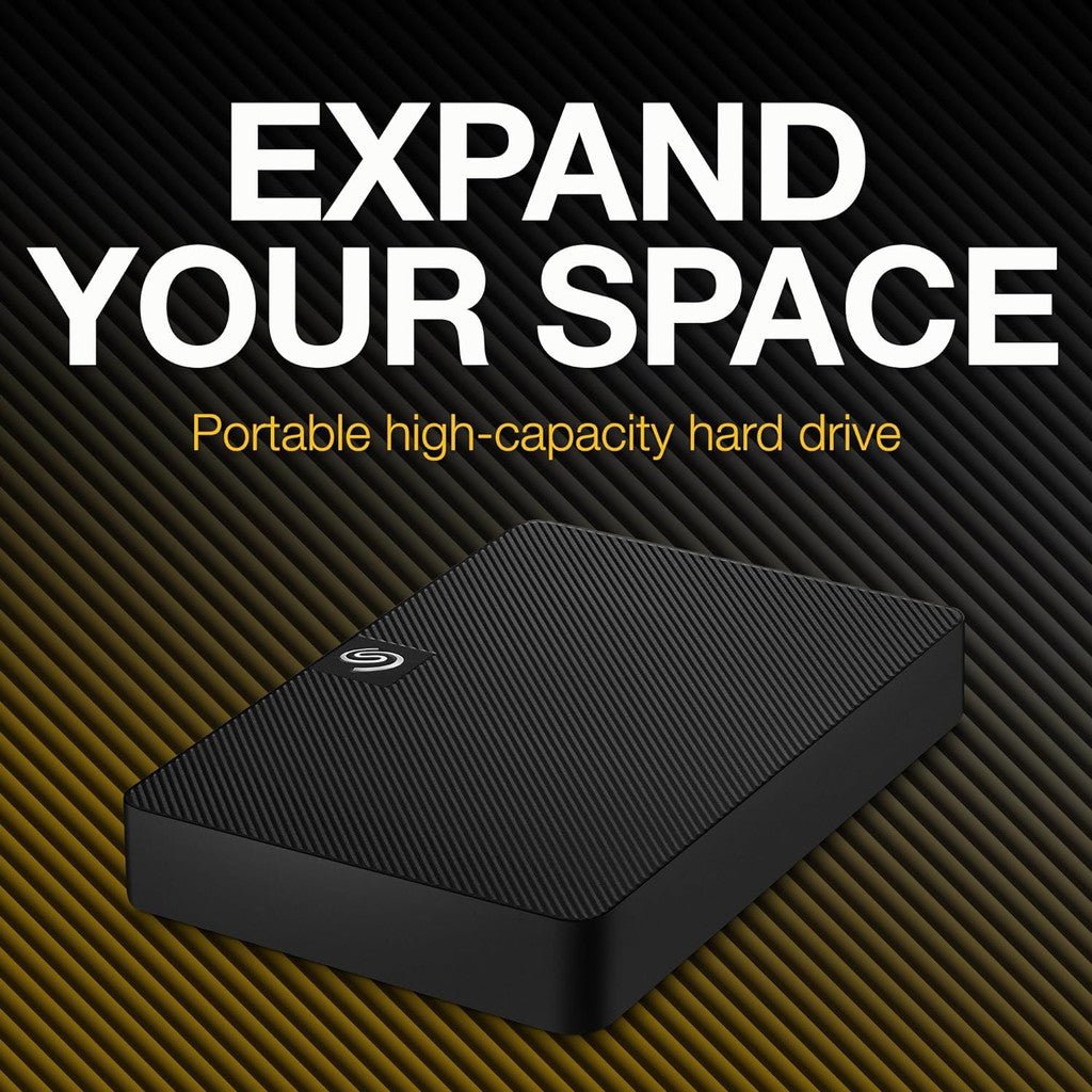 Seagate Expansion 2TB External HDD USB 3.0 for Windows and Mac with 3 yr Data Recovery Services (STKM2000400) ColorWaves