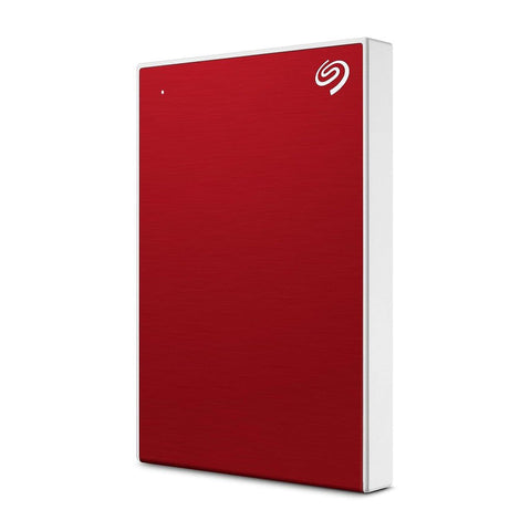 Seagate One Touch 1TB External HDD with Password Protection Red (STKY1000403) ColorWaves