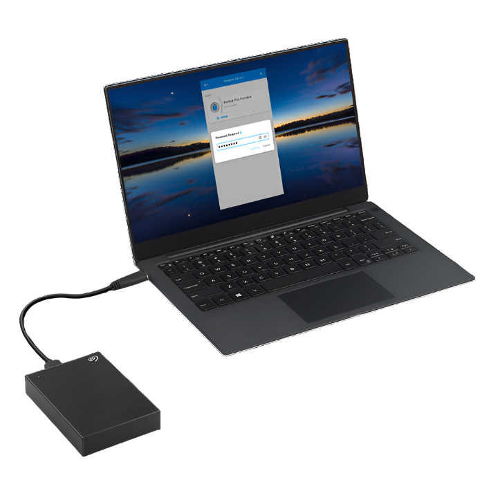 Seagate OneTouch with Password Protection 5TB External HDD Black (STKZ5000400) ColorWaves