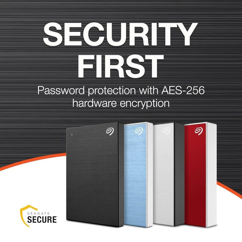 Seagate OneTouch with Password Protection 5TB External HDD Black (STKZ5000400) ColorWaves