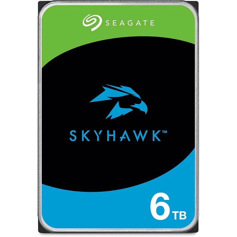 Seagate Skyhawk 6 TB Surveillance Internal Hard Drive HDD | ST6000VX009 ColorWaves