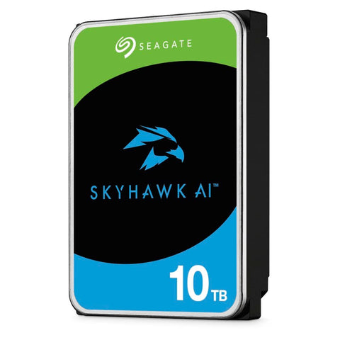 Seagate Skyhawk AI 10 TB Video Internal Hard Drive HDD (ST10000VE001) ColorWaves