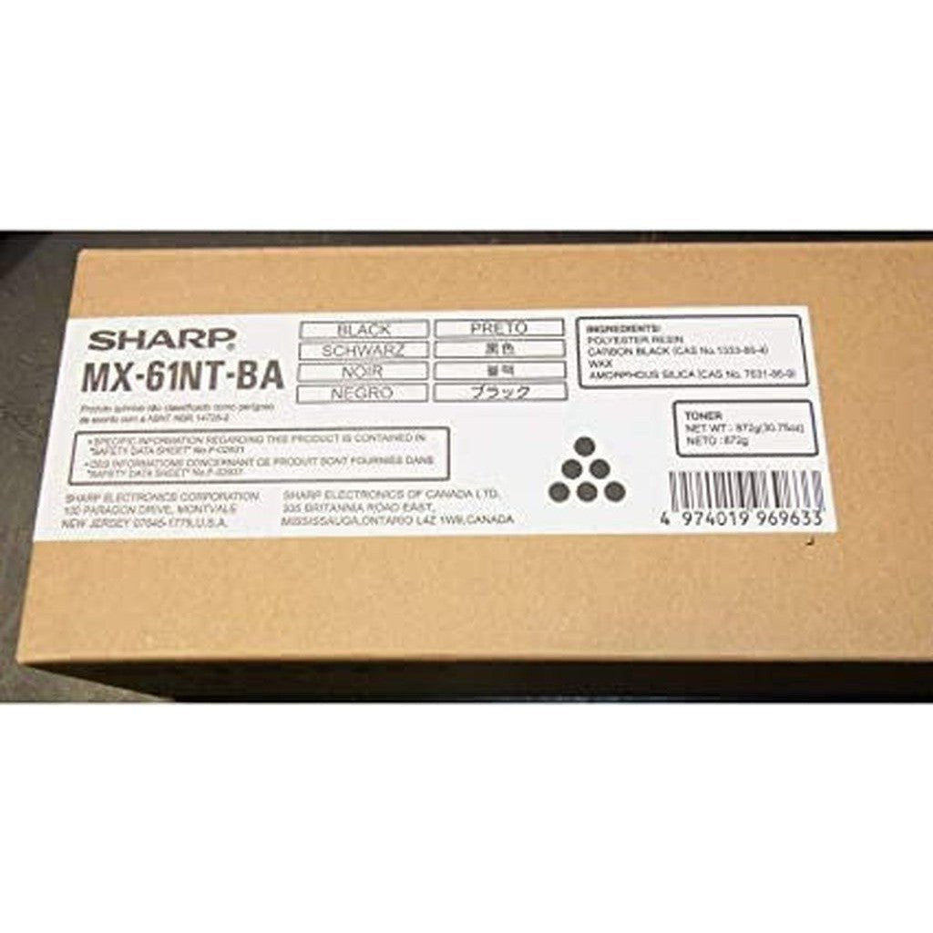 Sharp Mx 61Nt Bk Toner Cartridge Sharp