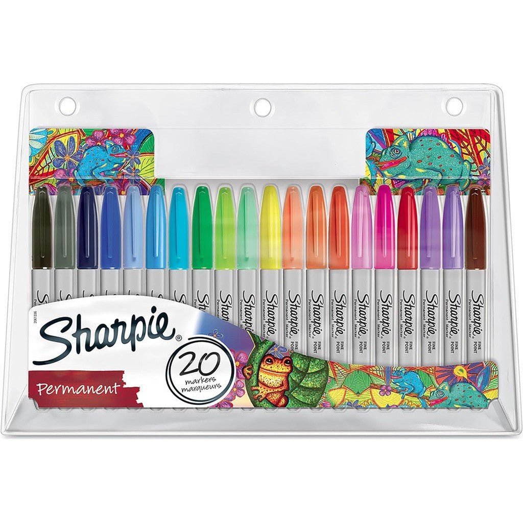 Sharpie 20 Color Marker Set ColorWaves