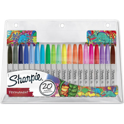 Sharpie 20 Color Marker Set ColorWaves