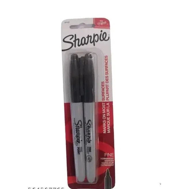 Sharpie Black Marker Pack 2 Pcs ColorWaves