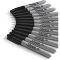 Sharpie Black Permanent Marker Pack 24 ColorWaves