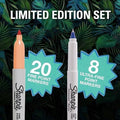 Sharpie Fine Permanent Marker 28 Box ColorWaves