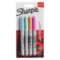 Sharpie Fine Point Permanent Markers 4 Colors Bright ColorWaves