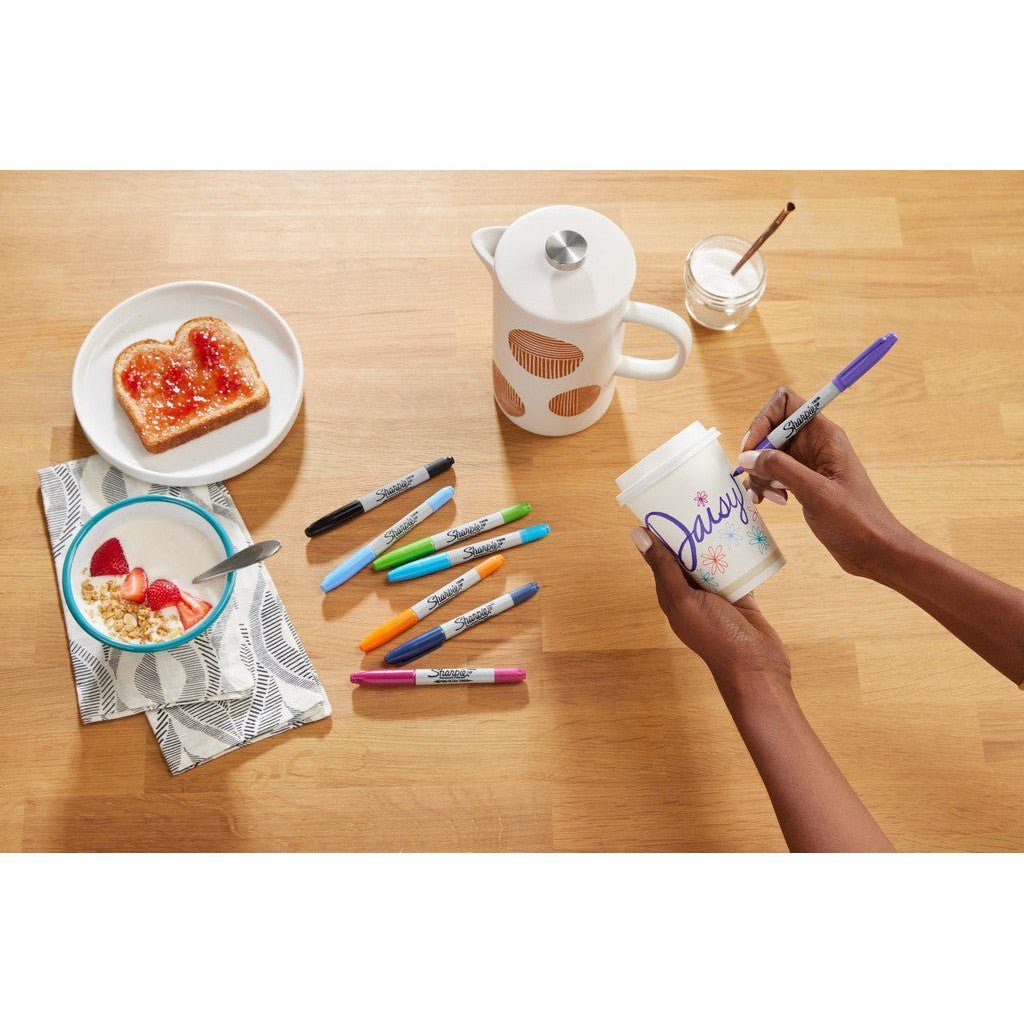 Sharpie Marker Twin Tip Assorted 8 Pack ColorWaves