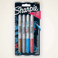 Sharpie Markers Metallic Set 4 Colors ColorWaves