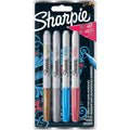 Sharpie Metallic Permanent Markers Metallic Set Of 4 Colors ColorWaves