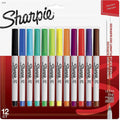 Sharpie Ultra Fine Markers 12 Colors ColorWaves