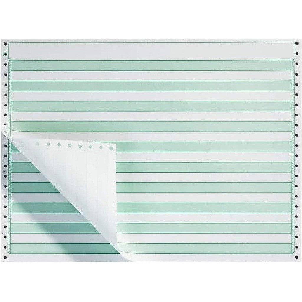 A3 Green Bar Computer Paper ColorWaves