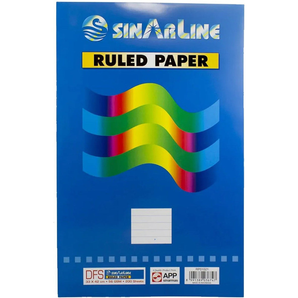 Sinar Ruled Paper Df/S 400'S (Folded) ColorWaves