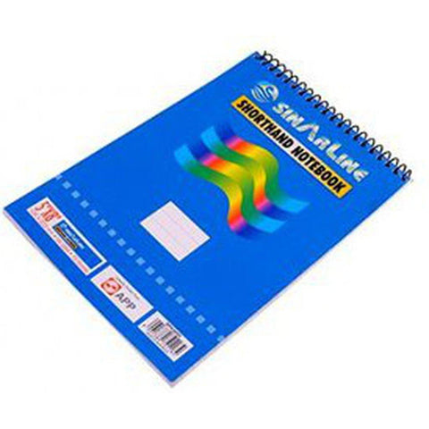 Sinar Shorthand Notebook 203 Sp03055 12 Pcs/Pkt ColorWaves