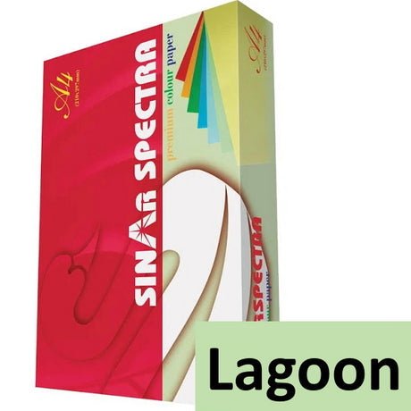 Sinar Spectra Colour Paper A4 80 Gsm IT 130 Lagoon Colour ColorWaves