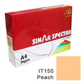 Sinar Spectra Colour Paper A4 80 Gsm IT 150 Peach Colour ColorWaves