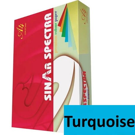 Sinar Spectra Colour Paper A4 80 Gsm IT 220 TARQUOISE Colour ColorWaves