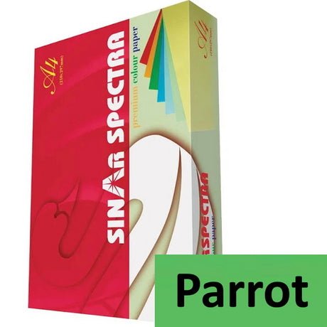 Sinar Spectra Colour Paper A4 80 Gsm IT 230 PARROT Colour ColorWaves