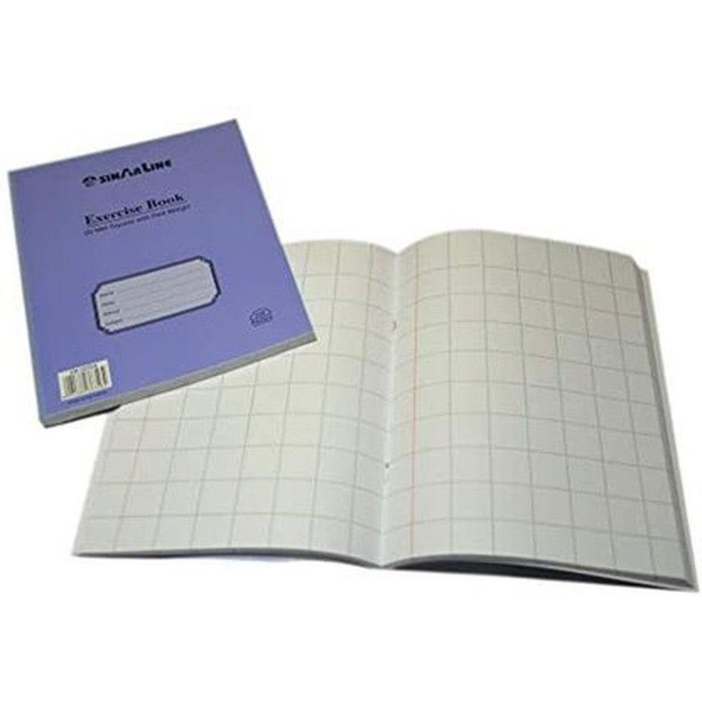 Sinarline Exercise Book 20Mm Square 200 Pages ColorWaves