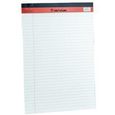 Sinarline Legal Pad Yellow/White A4 ColorWaves