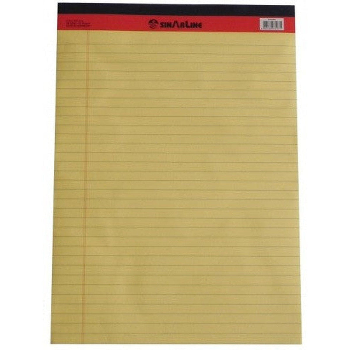Sinarline Legal Pad Yellow/White A4 ColorWaves