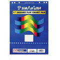 Sinarline Plain Flip Chart A1 Pad 25 Sheets ColorWaves