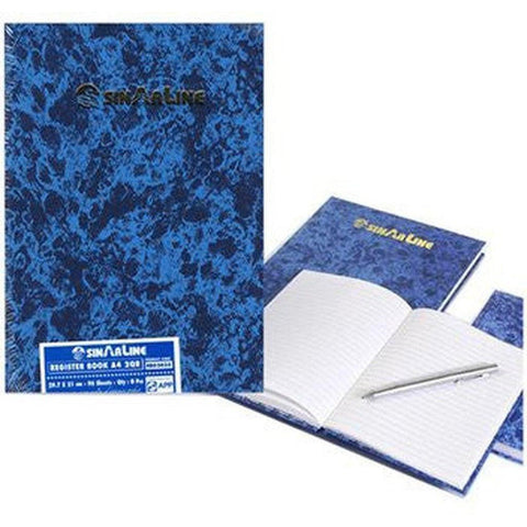 Sinarline Register Foolscap 3Qr Hb02031 ColorWaves