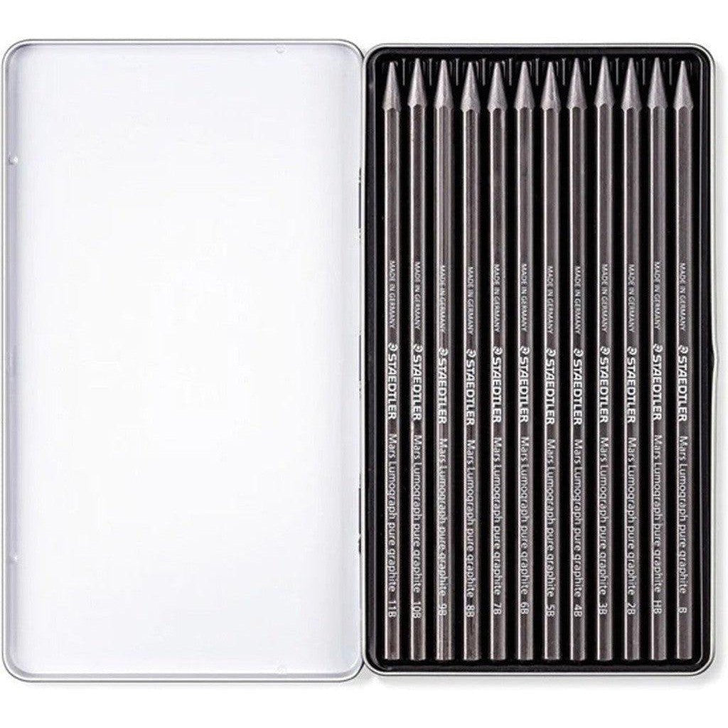 Staedtler 12 Full Graphite Pencils ColorWaves