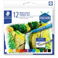 Staedtler 12 Watercolor Crayons ColorWaves