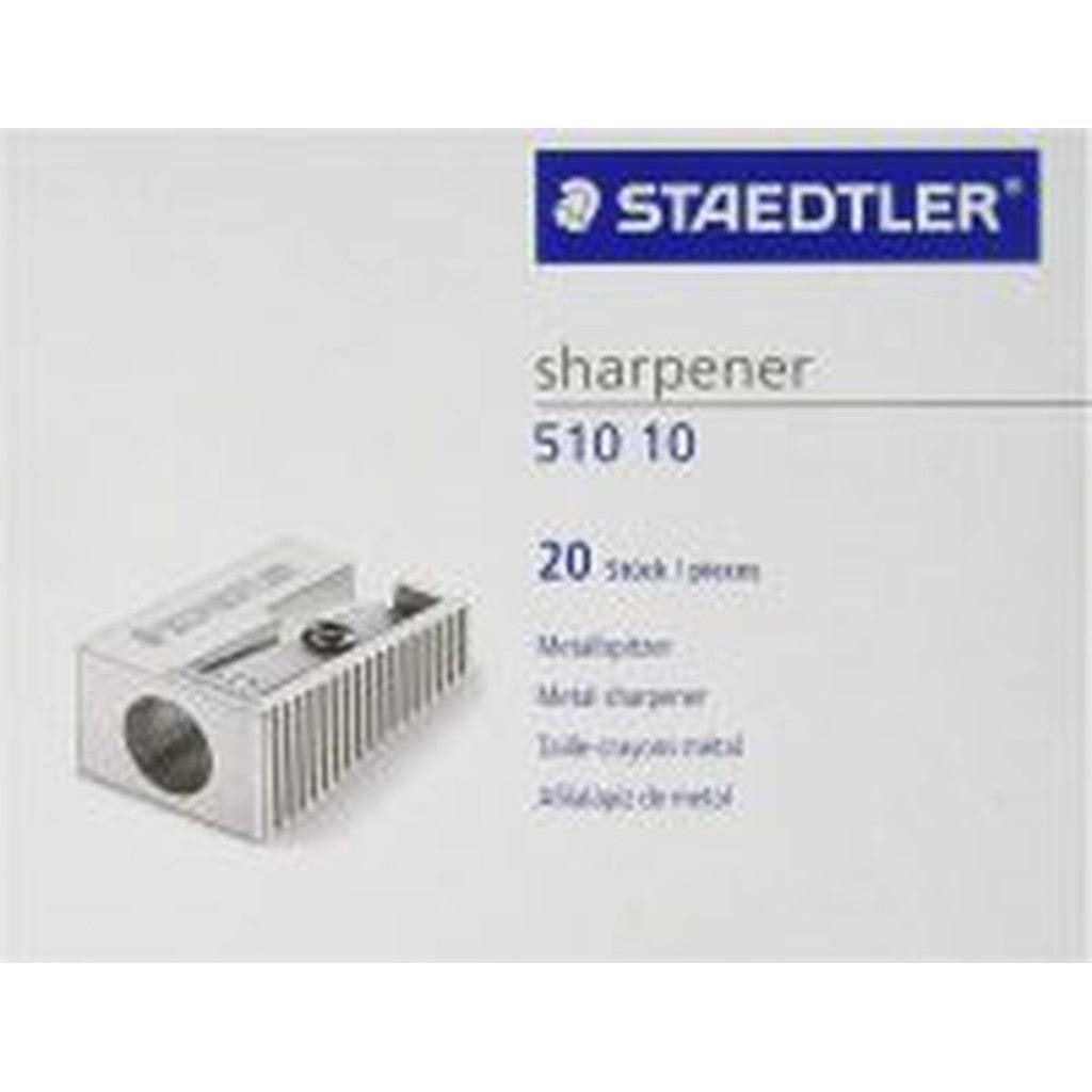 Staedtler 51010 Metal Single Hole Sharpener0Pcs/Box ColorWaves