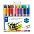 Staedtler 72 Double Ended Fibre-Tip Pens ColorWaves