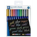 Staedtler Design Journey Metallic Calligraphy 10 Pens ColorWaves
