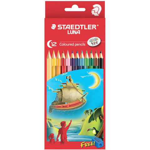 Staedtler Luna Colored Pencils 12 Colors ColorWaves