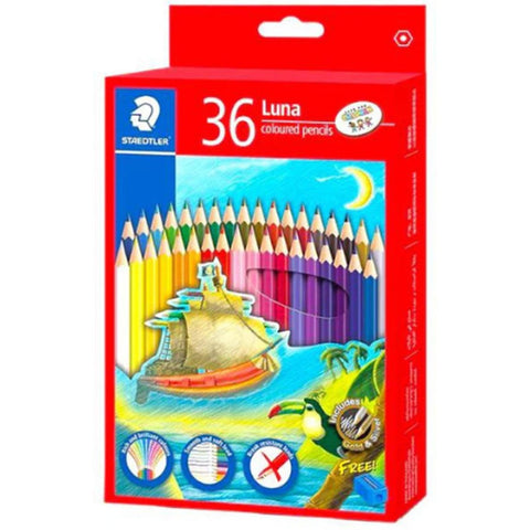 Staedtler Luna Colored Pencils 36 Colors ColorWaves