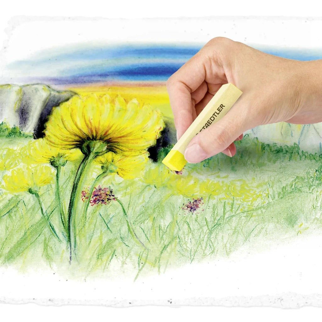 Staedtler Soft Pastel Chalks 24 Colors ColorWaves
