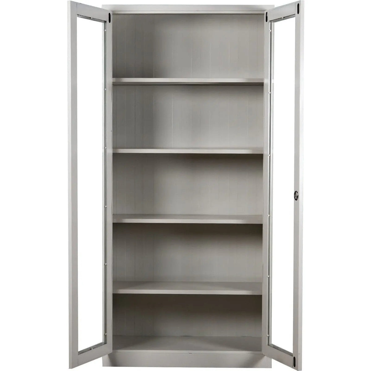 Steel File Cabinet With Glass Door 5 Shelves ColorWaves