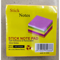 Sticky Notepad Multicolor 3X3 12PADS/PKT ColorWaves