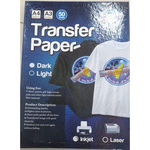Sublimation A4 Transfer Paper ColorWaves