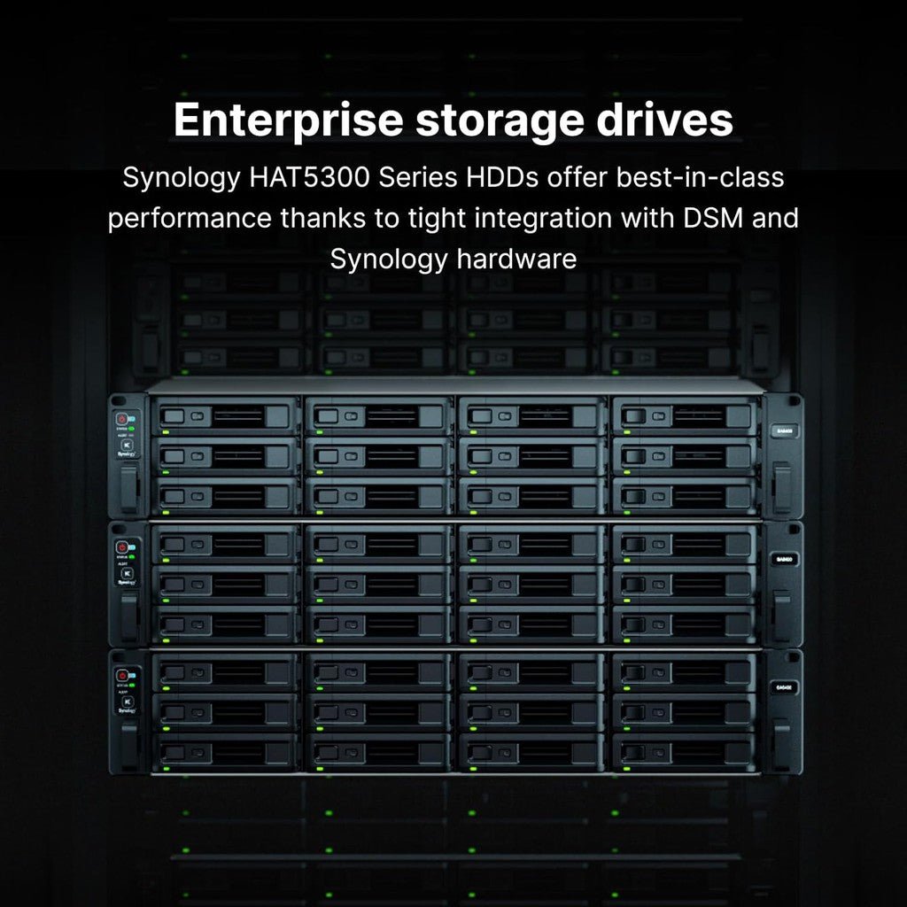 Synology HAT5310 Hard Drive - 18TB / 3.5-inch / SATA-III / 7200 RPM / 512MB Buffer ColorWaves