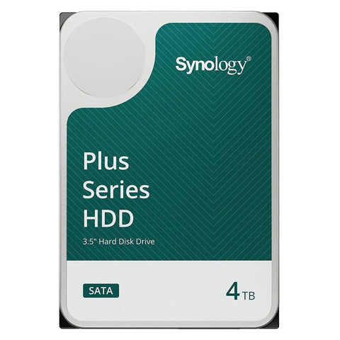 Synology Plus Series HAT3300 Hard Drive - 4TB / 3.5-inch / SATA-III / 5400 RPM / 256MB Buffer ColorWaves