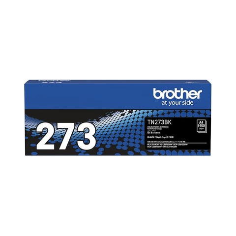 Brother Genuine TN273BK Standard Yield Black Ink Printer Toner Cartridge, Prints up to 1,400 pages Brother