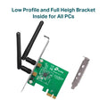 TP-LINK (TL-WN881ND) Wireless N PCI Express Adapter - 2.4GHz (300 Mbps) TP-Link