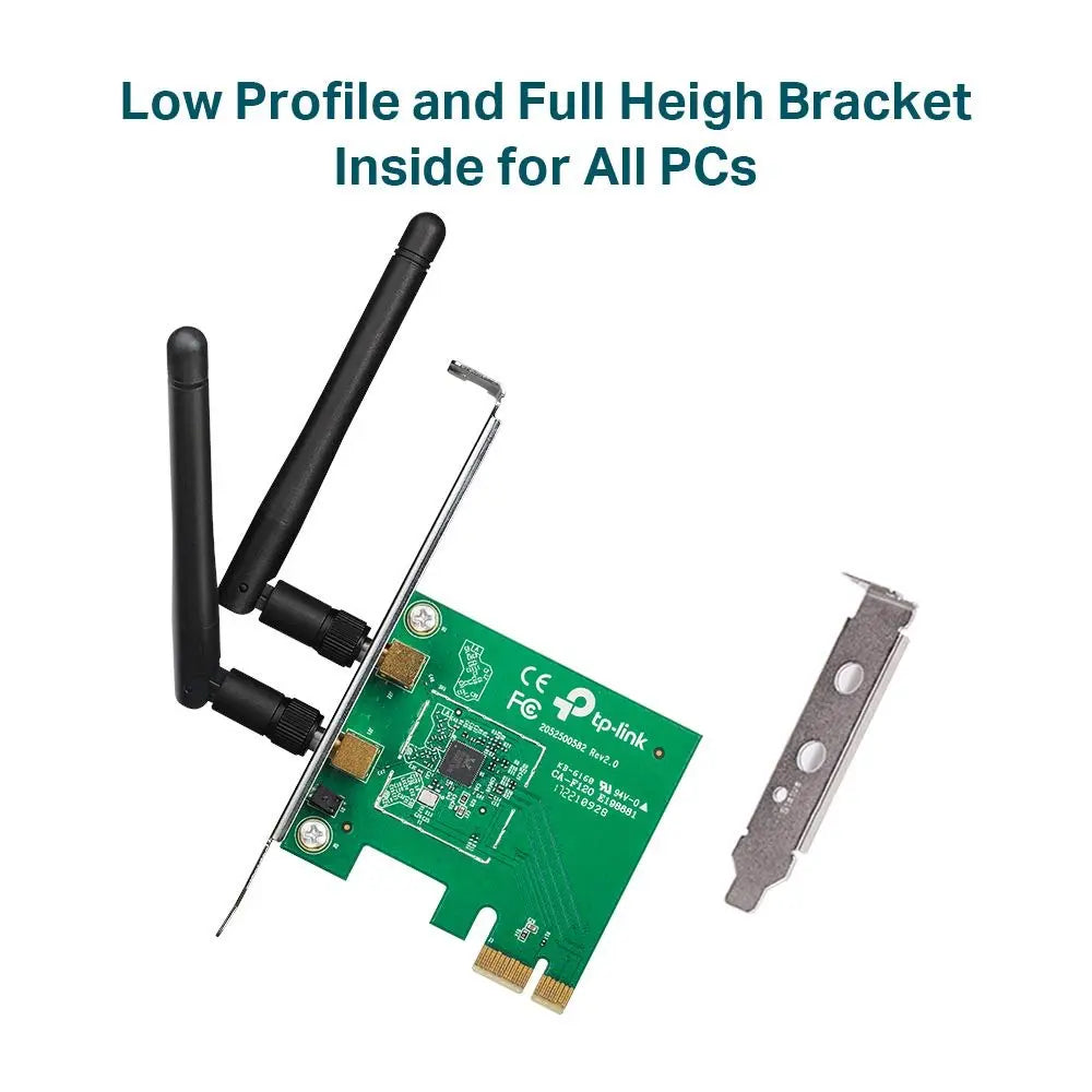 TP-LINK (TL-WN881ND) Wireless N PCI Express Adapter - 2.4GHz (300 Mbps) TP-Link