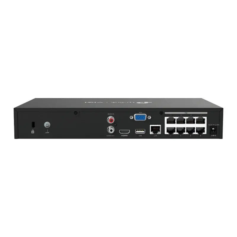 TP-LINK VIGI 8 Channel PoE+ Network Video Recorder - RJ-45 / USB 2.0 / SATA / Black TP-Link