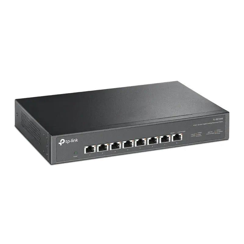 TP-Link 8-Port 10G Desktop / Rackmount Switch - Black TP-Link