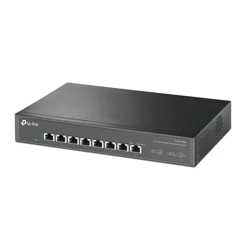 TP-Link 8-Port 10G Desktop / Rackmount Switch - Black TP-Link