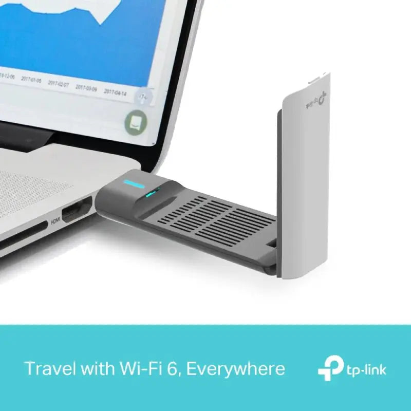TP-Link AX3000 High Gain Wireless USB Adapter - 5GHz(2402 Mbps) TP-Link